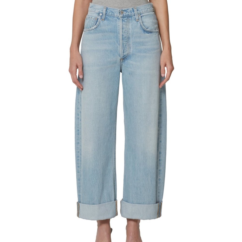 Citizens of Humanity Ayla Baggy Jean in Freshwater Size 24